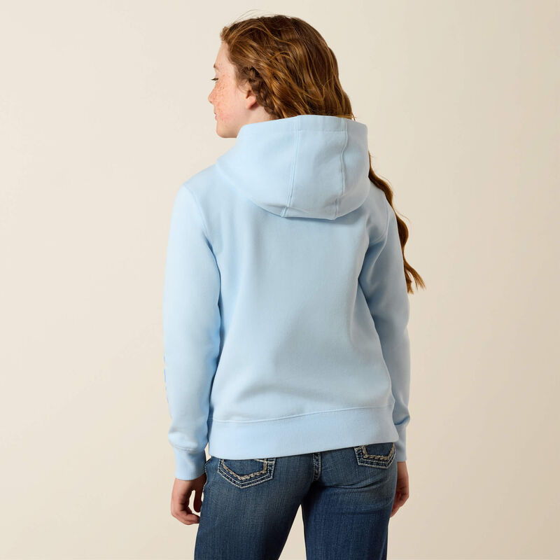 Ariat Girl's 2.0 Hoodie - Nantucket Breeze
