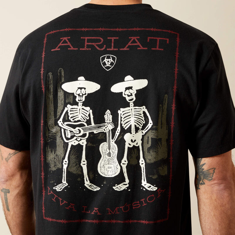 Ariat Men's Grateful Muertos T-Shirt - Black