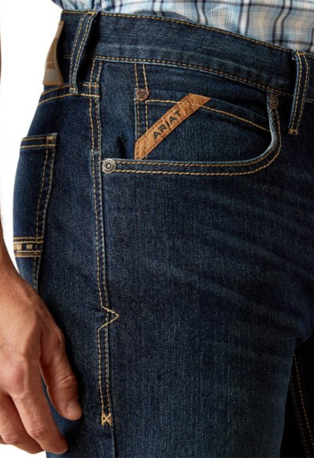 Ariat Mens M4 Relaxed Jones Bootcut Jeans Hampton