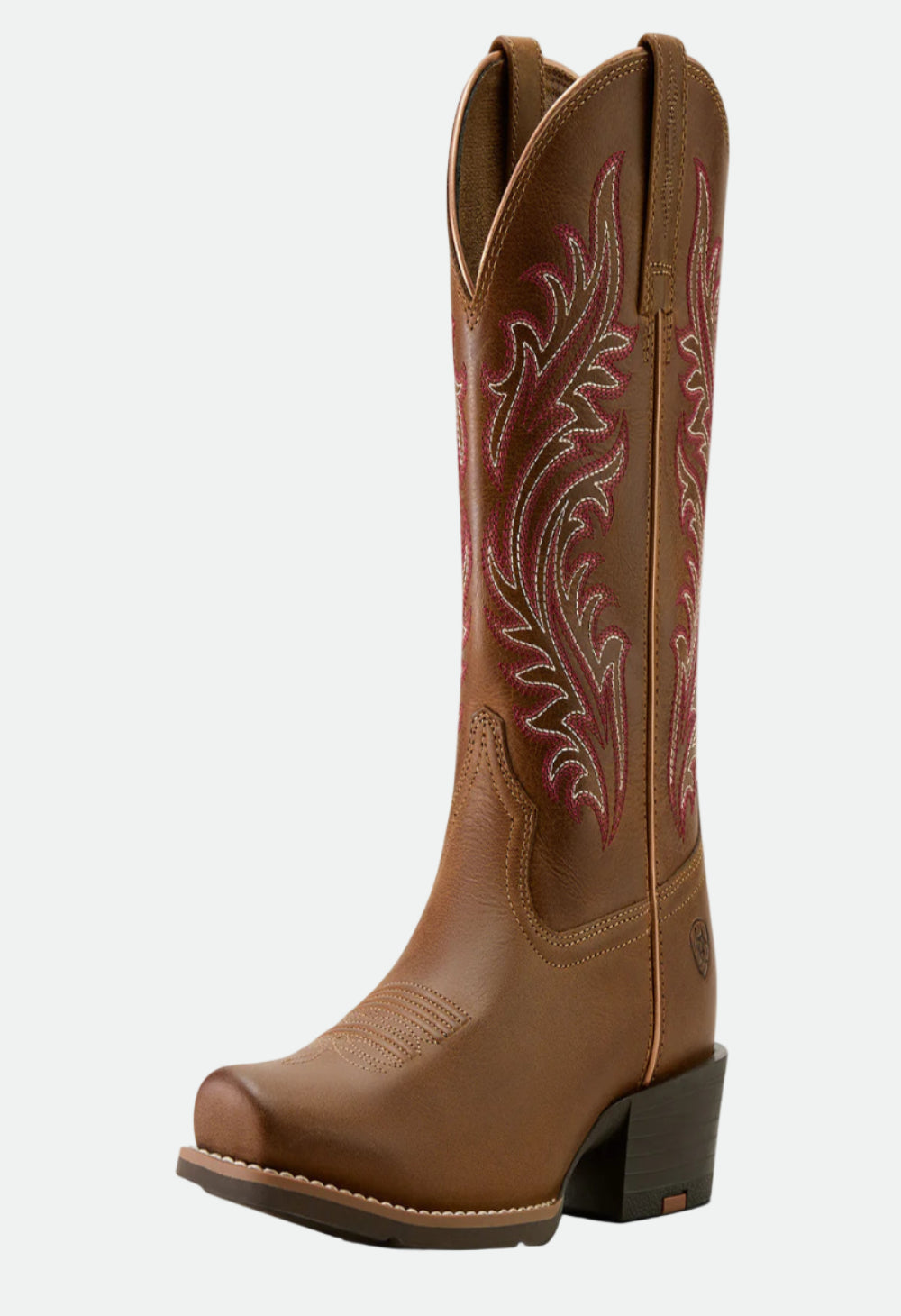 Ariat Women's Round Up Narrow Cutter Western Boot - Sorrel Crunch