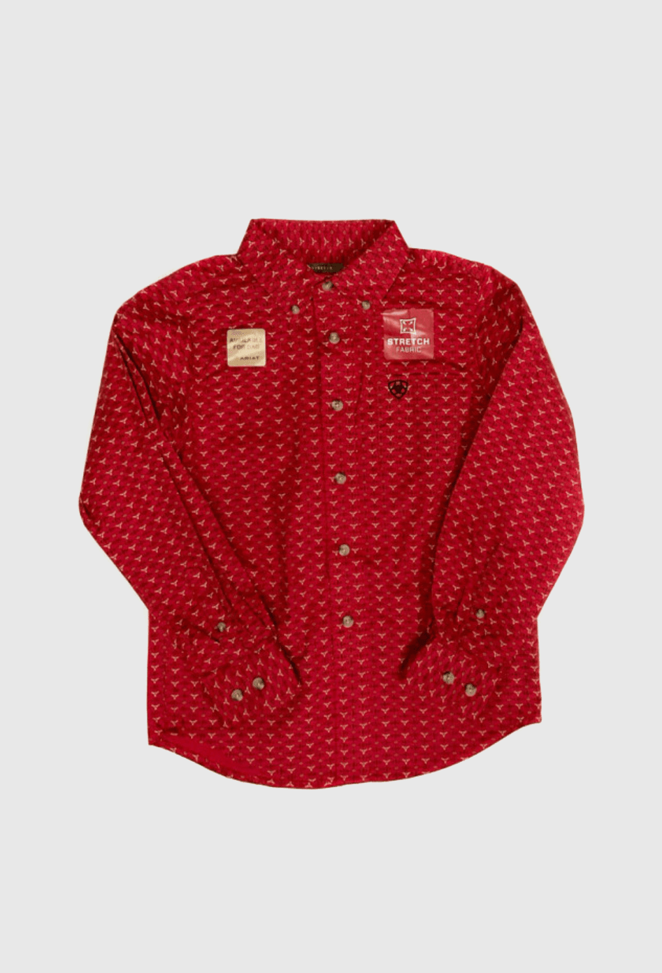 Ariat Boy's Korbin Samba Long Sleeve Button Up Western Shirt