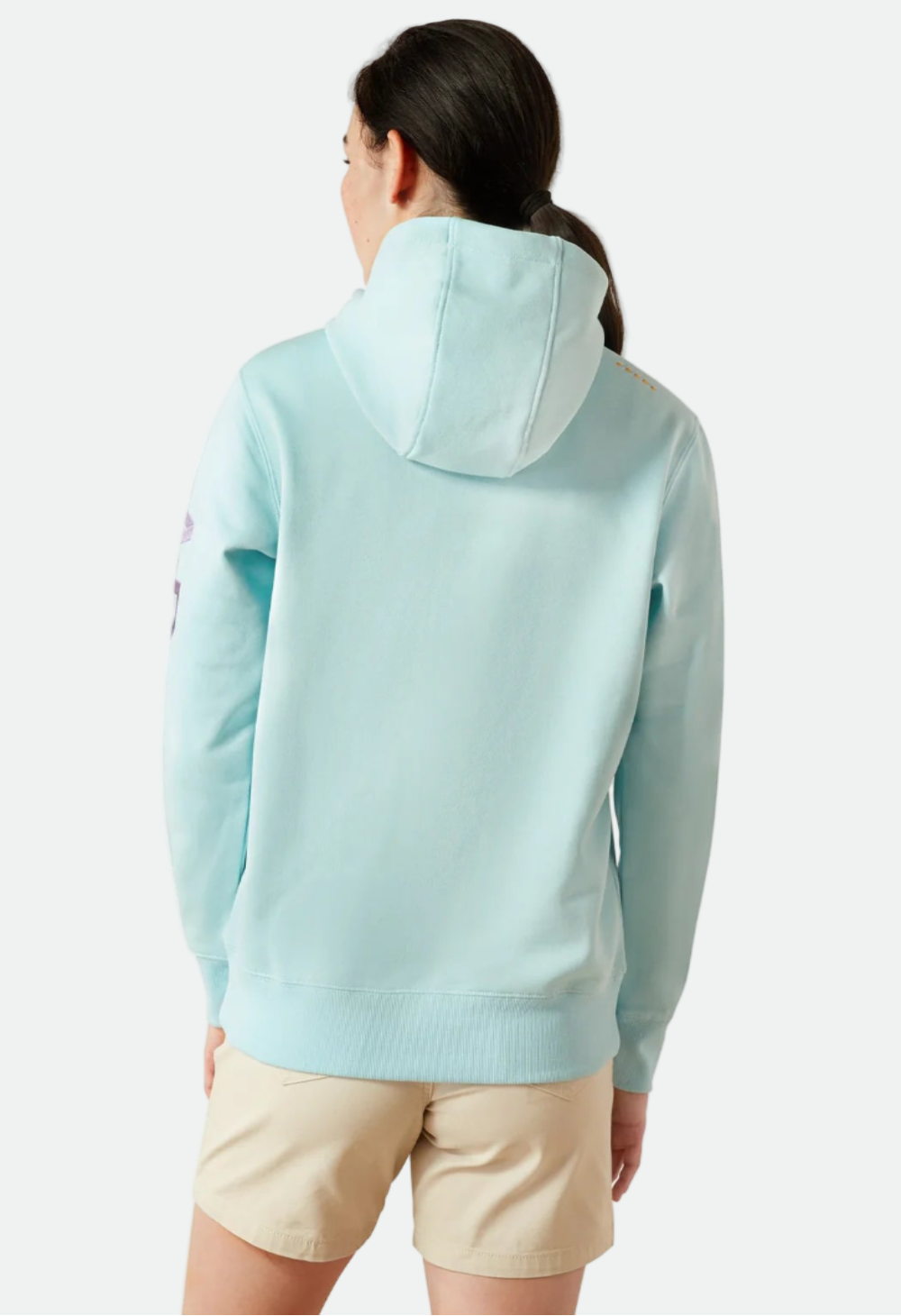 Ariat Women's Rebar Graphic Hoodie Aquatic/Pastel Lilac