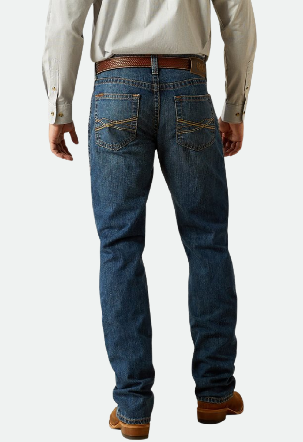 Ariat Men's M4 Relaxed Norwich Straight Leg Western Jean - Newton