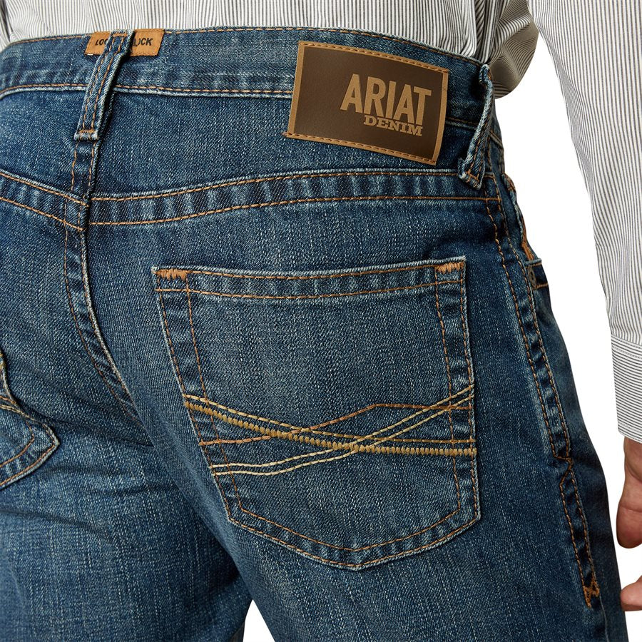 Ariat Men's M4 Relaxed Norwich Straight Leg Western Jean - Newton
