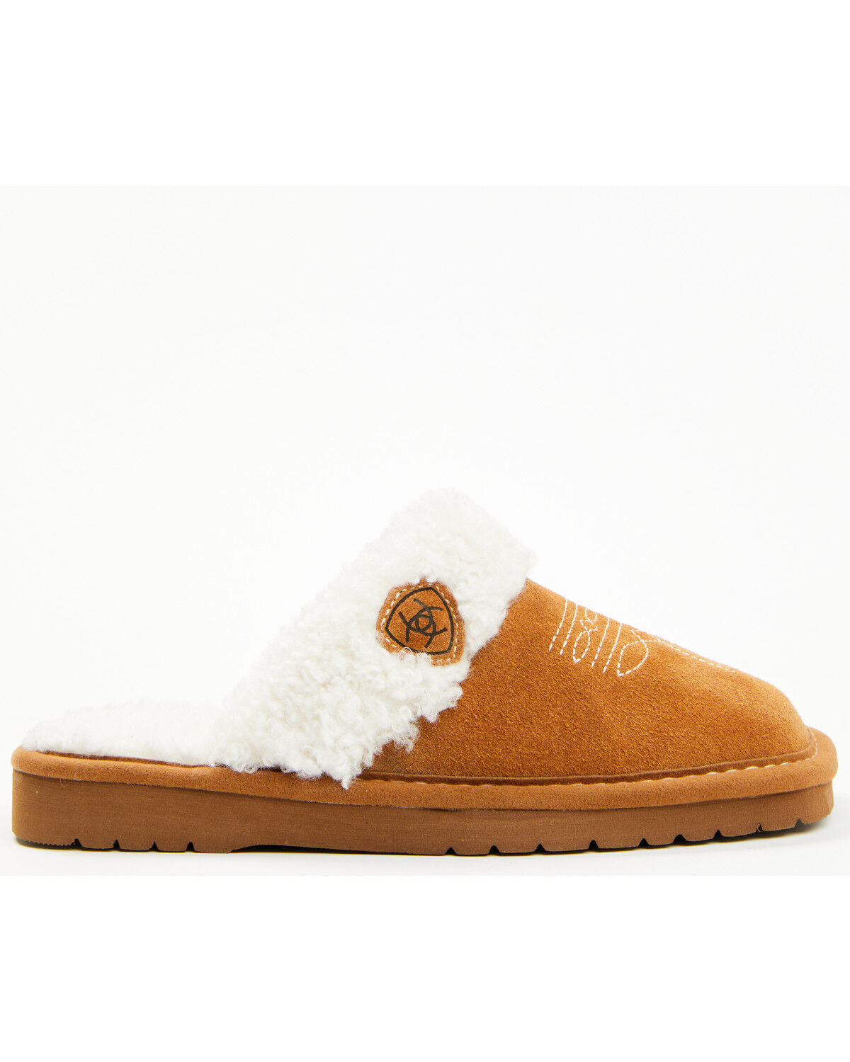 Ariat Women's Jackie Slippers - Broad Square Toe - Chestnut