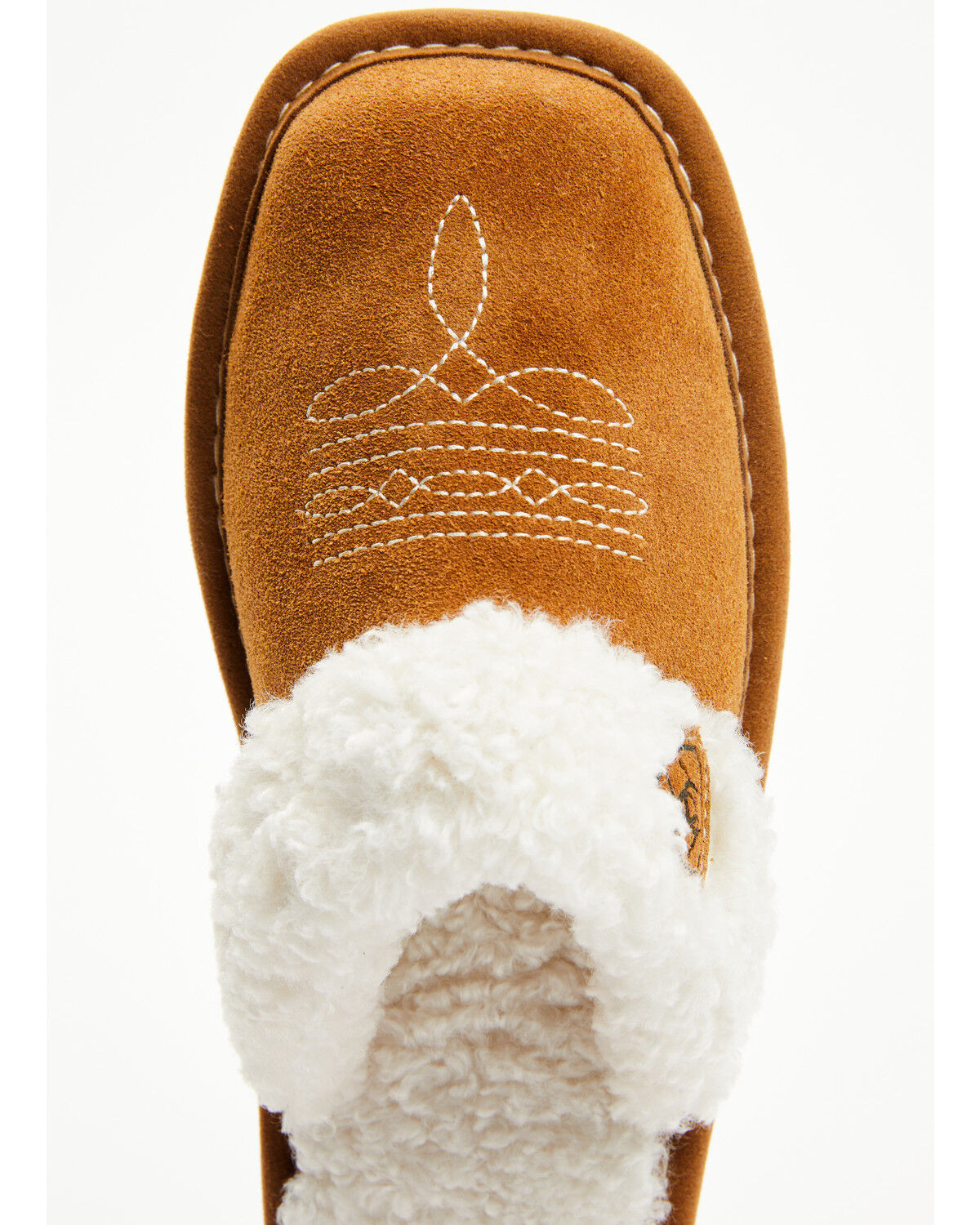 Ariat Women's Jackie Slippers - Broad Square Toe - Chestnut