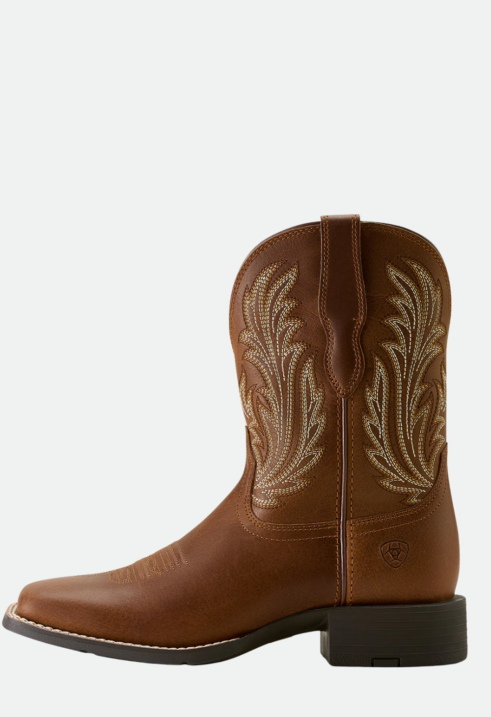 Ariat Womens Round Up Filly Western Boot - Sorrel Crunch
