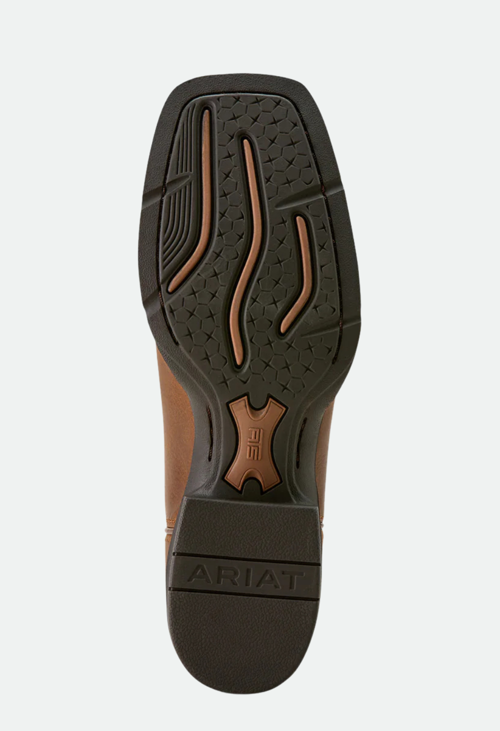 Ariat Womens Round Up Filly Western Boot - Sorrel Crunch