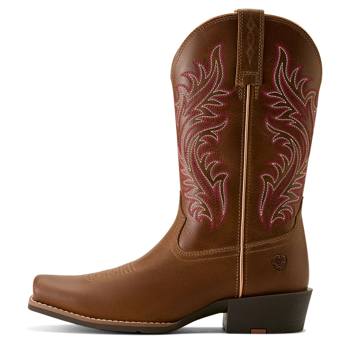 Ariat Women's Round Up Narrow Cutter Western Boot - Sorrel Crunch