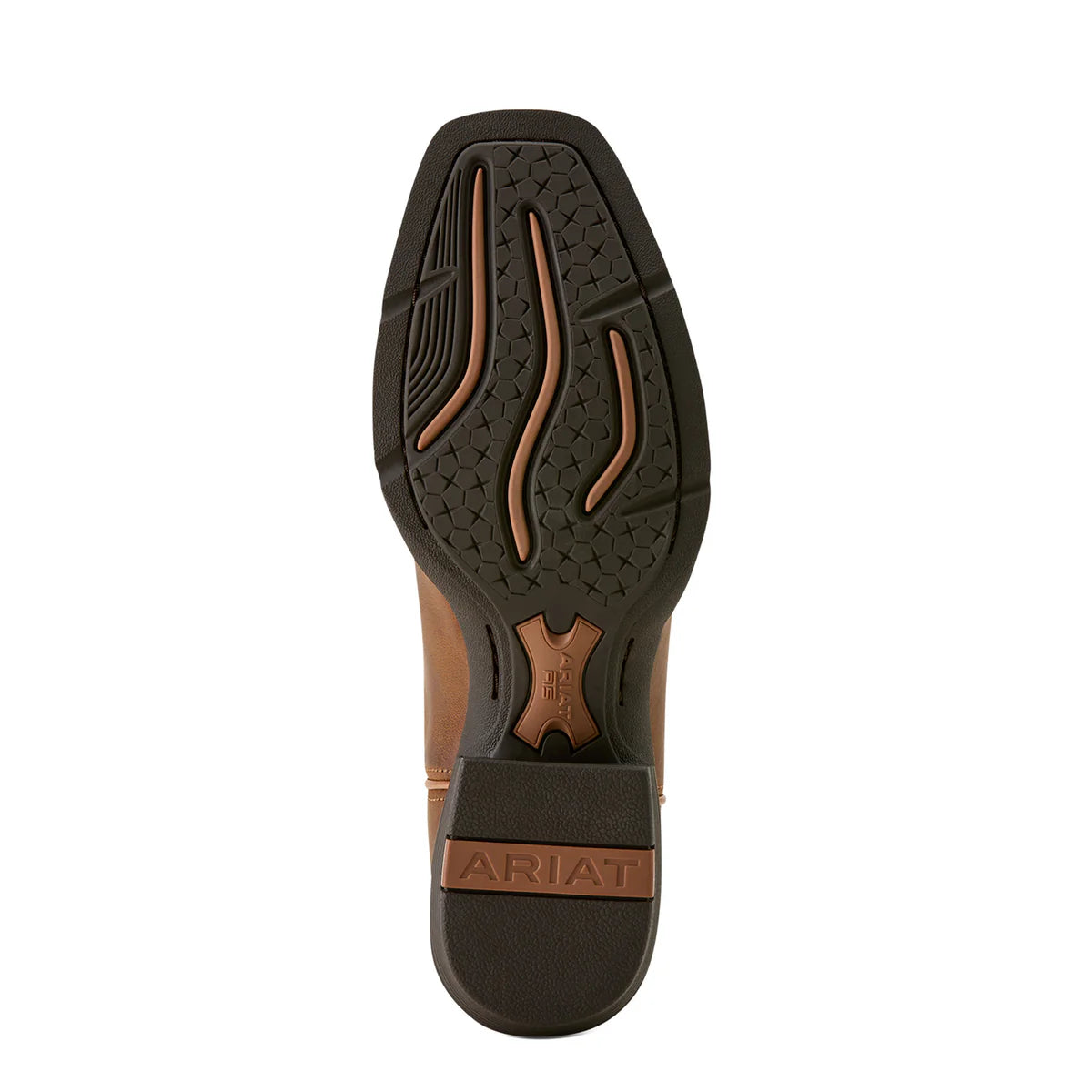 Ariat Women's Round Up Narrow Cutter Western Boot - Sorrel Crunch