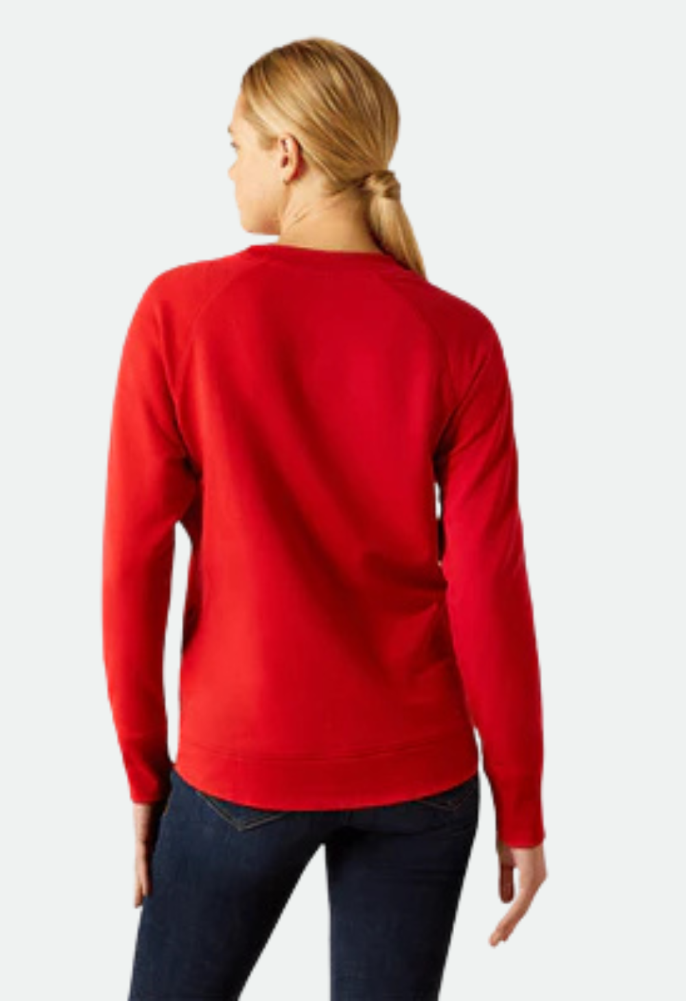 Ariat Women's Weg Red Benicia Team Sweatshirt