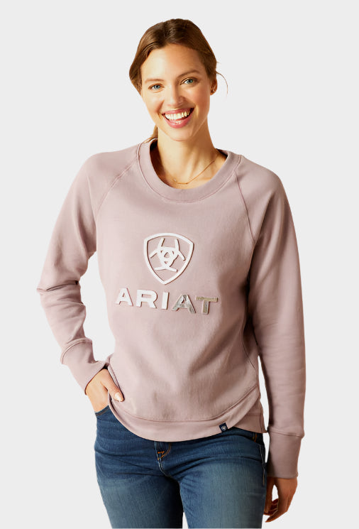 Ariat Womens Benicia Sweatshirt (Quail)