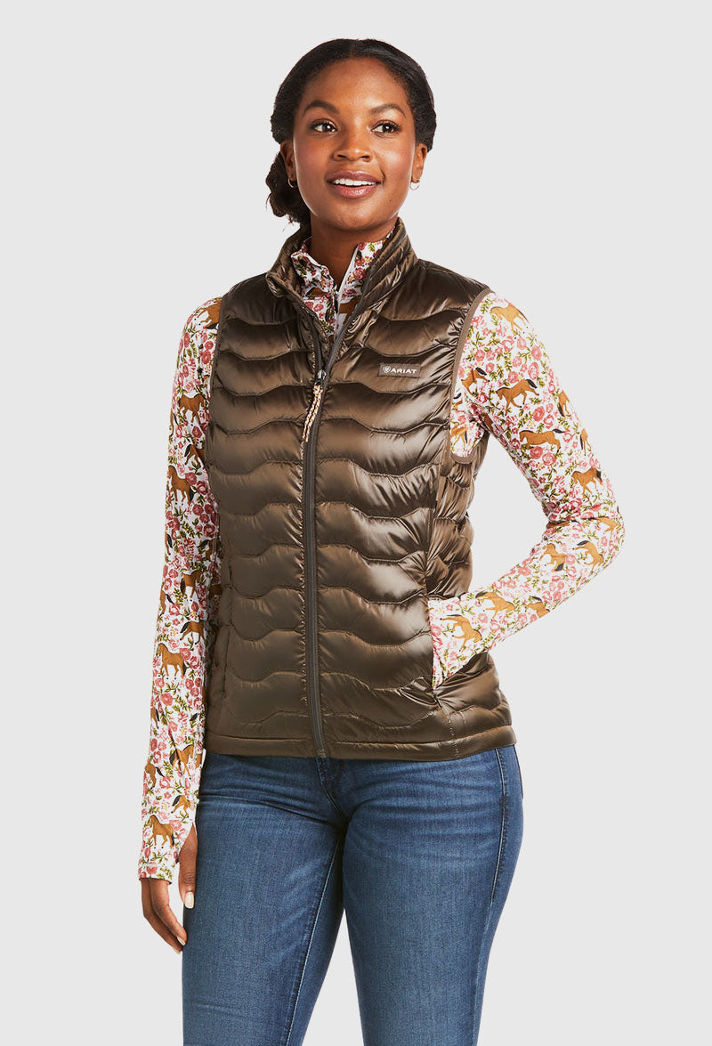 Ariat Women's Ideal 3.0 Down Vest - Iridescent Banyan Bark