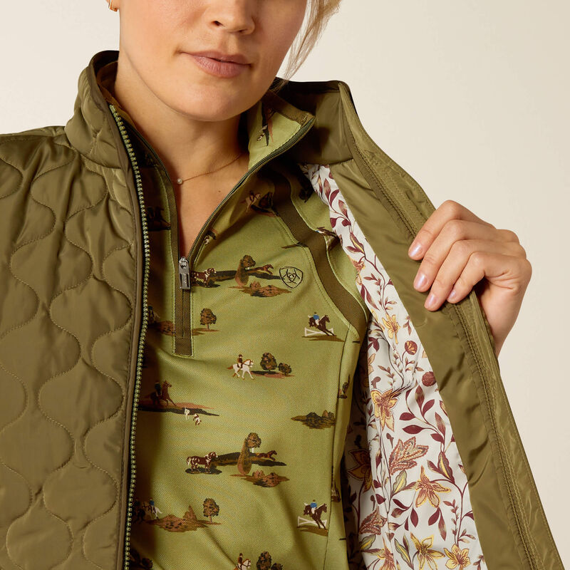 Ariat Ashley 2.0 Insulated Vest - Winter Moss
