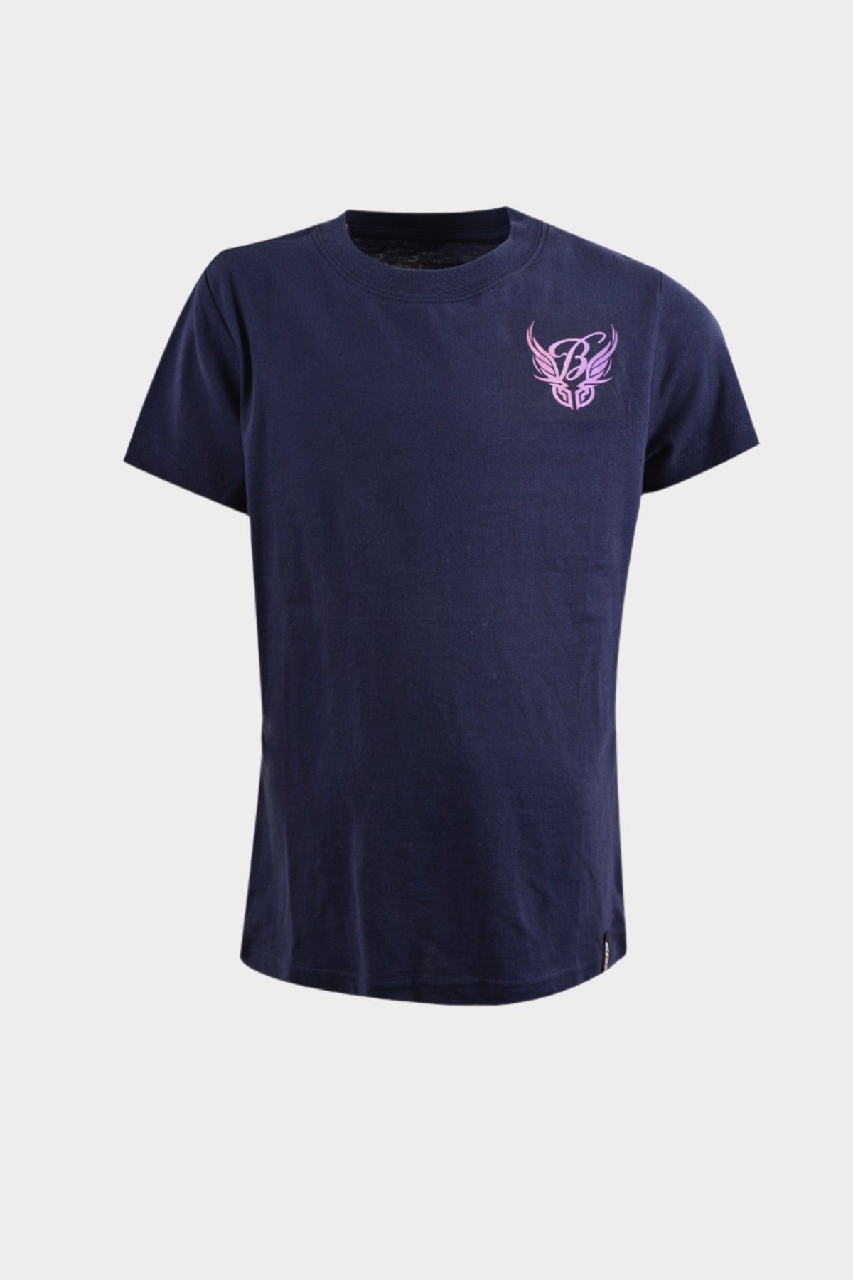 BULLZYE GIRLS WINGS TEE - NAVY