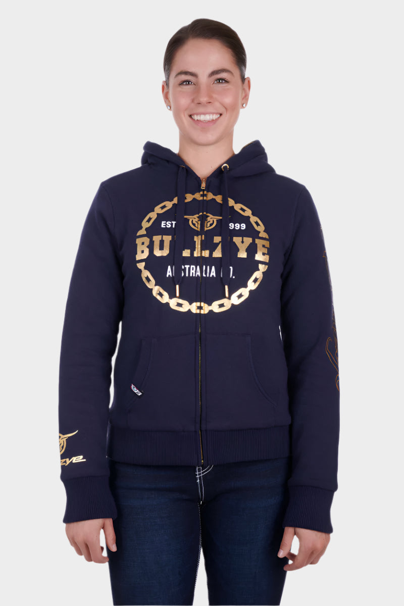 BULLZYE WOMEN'S KAMALA ZIP THROUGH HOODIE