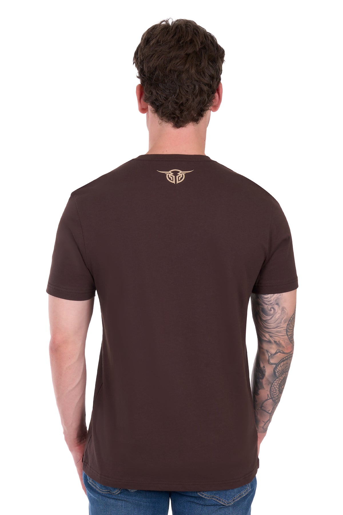 Bullzye Men’s Floyd Short Sleeve Tee - Chocolate