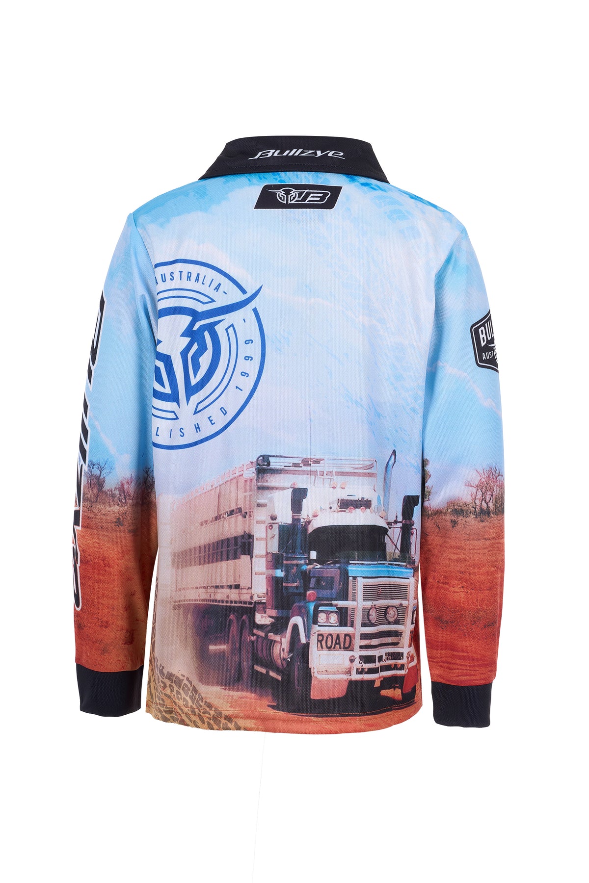 Bullzye Boys’ Roadie Long Sleeve Tee - Multi
