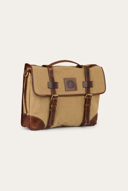 Ringers Western Waxicanvas Messenger - Sand