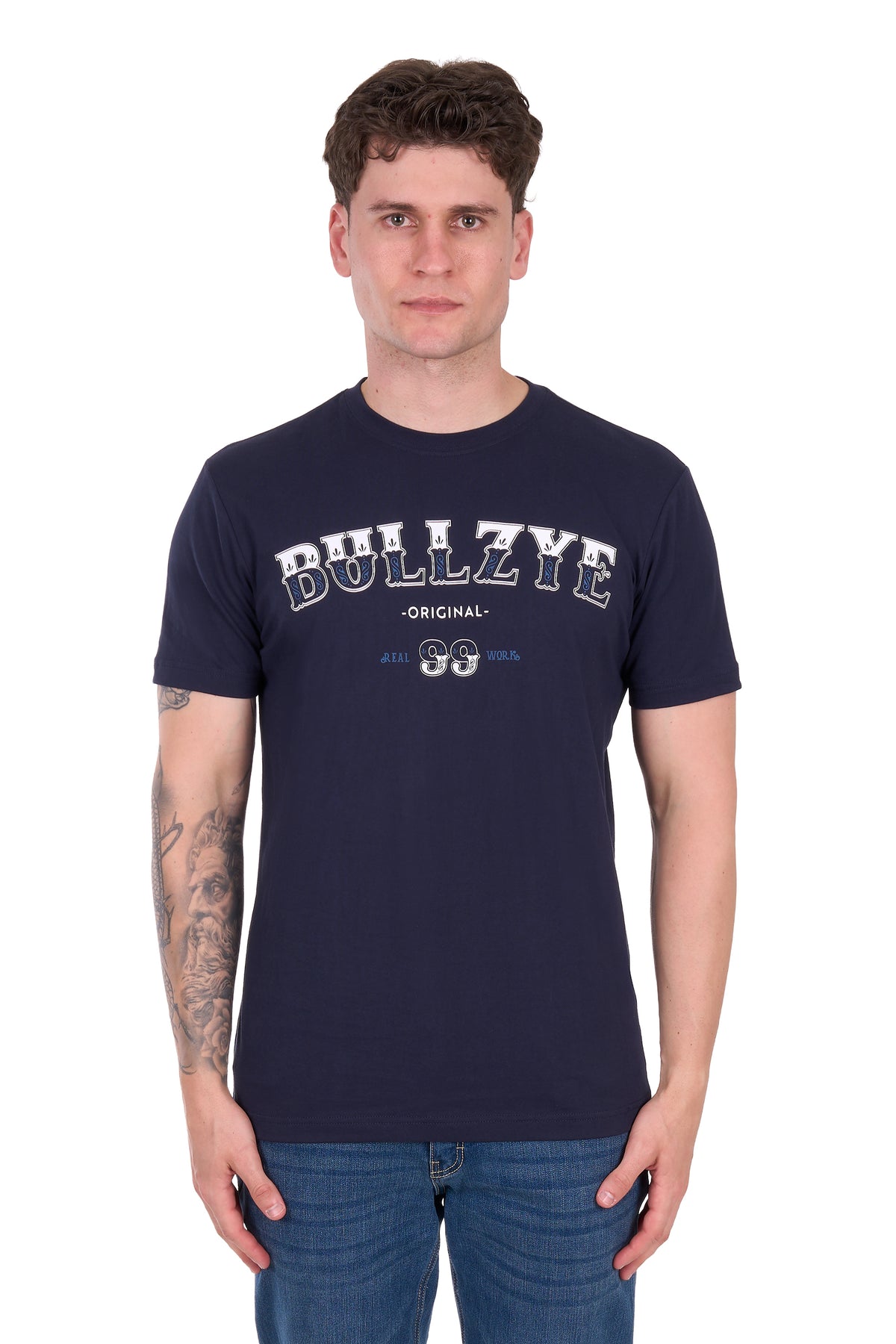 Bullzye Men’s Paul Short Sleeve Tee - Navy