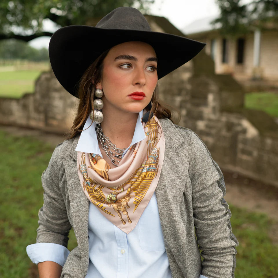 Fringe Scarves Back When They Bucked