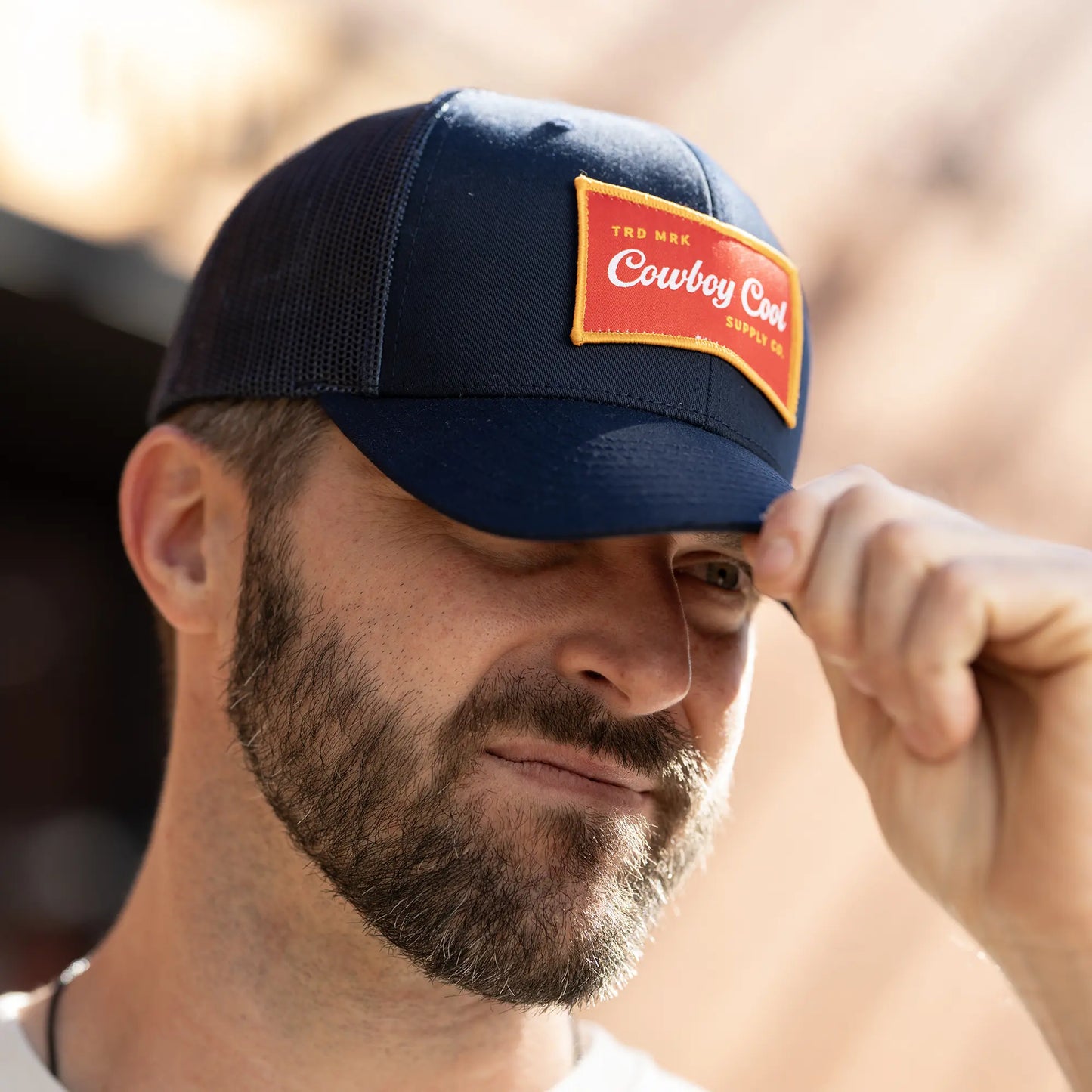 Cowboy Cool Banquet Hat Unisex - Navy