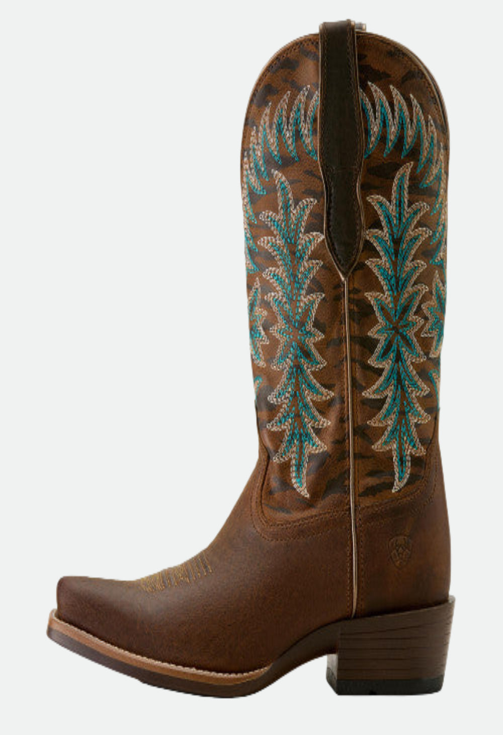 Ariat Women's Boots - Beaumont - Sassy Brown / Gilded Tiger Print