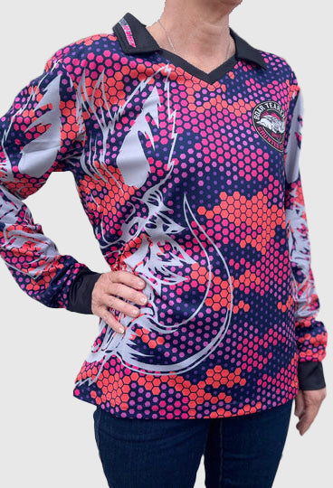 Boar Tearer Women's Blackhall L/S Fishing Top - SALE