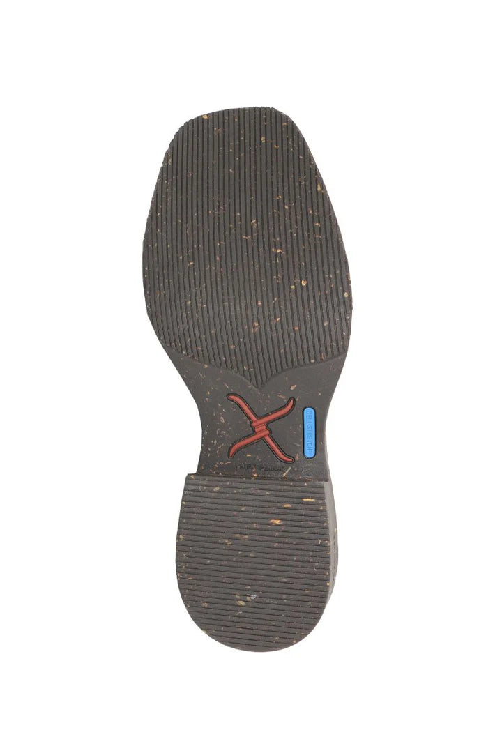 Twisted X Womens 11 Tech X2 Boot - Hickory/Seafoam