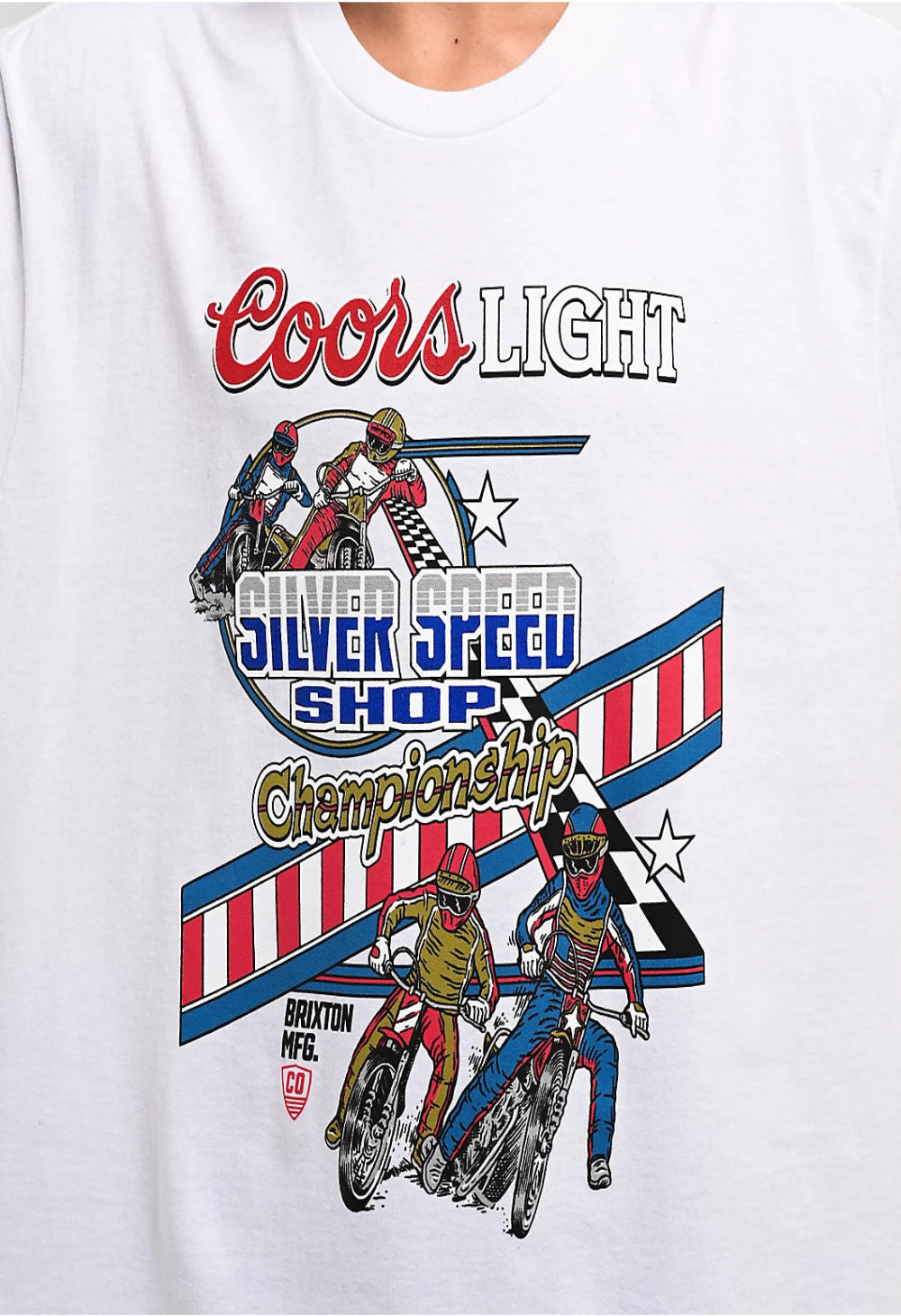 Brixton Men's Coors Light Berm S/S STT