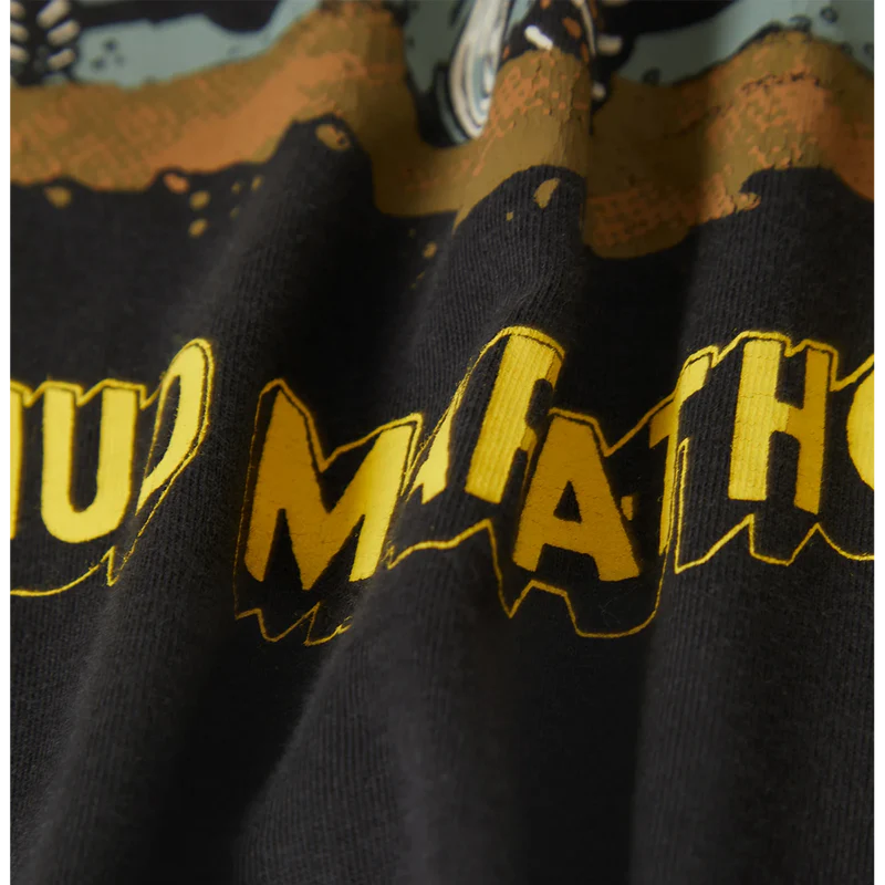 Brixton x Ford Mud Marathon Tee - Burnt Rubber