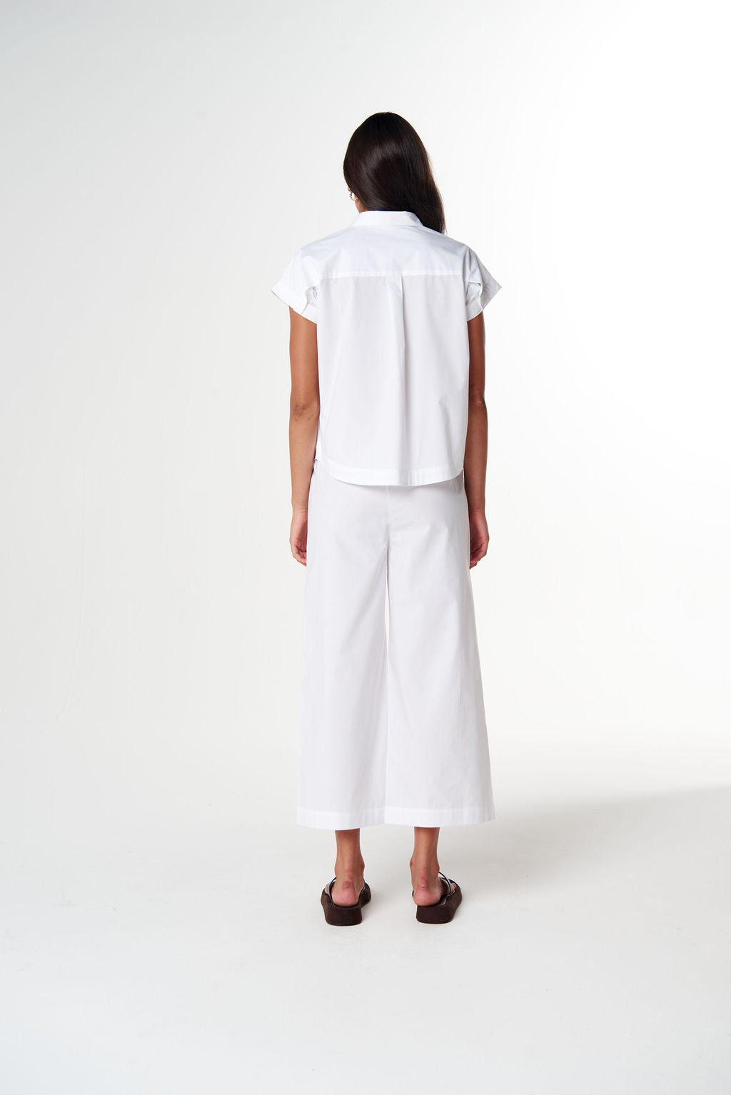 Goondiwindi Cotton Chill Cotton Cap Sleeve Shirt