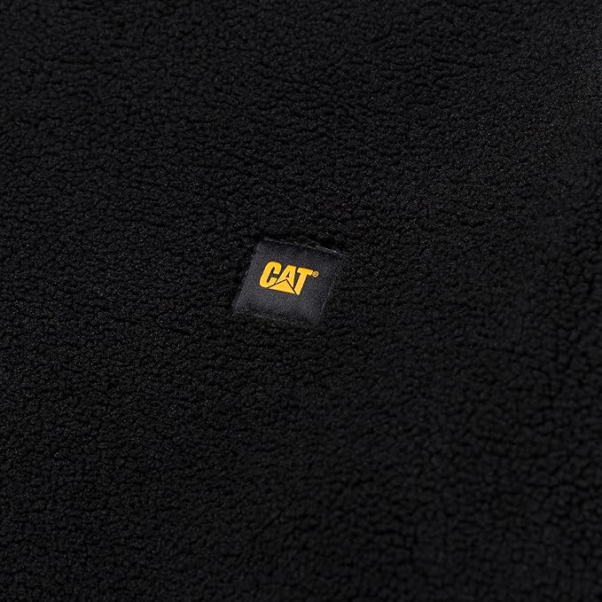 CAT Workwear Men's Sherpa Crewneck - Black