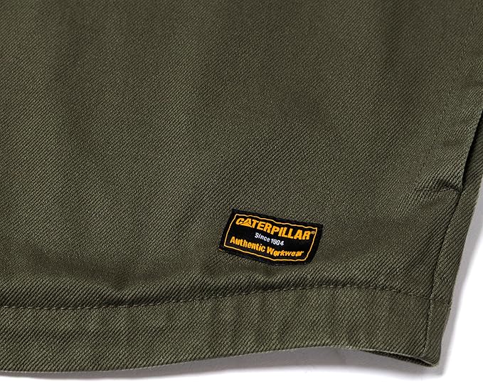 CAT Men's Twill Overshirt - Olive Night