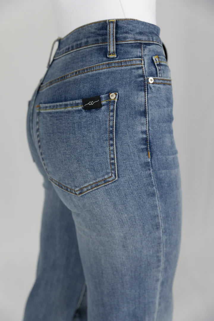 CC Western Signature Louie Ultra High Rise Jean - Medium Wash