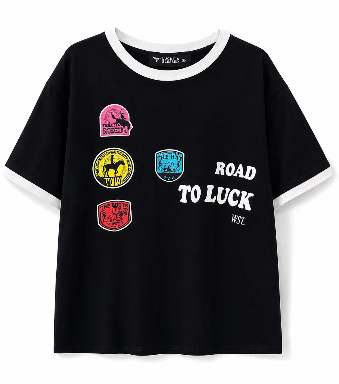 Lucky & Blessed Road To Luck Tee