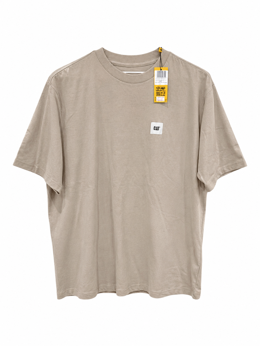 CAT Relaxed Washed Label Tee - Hazelwood
