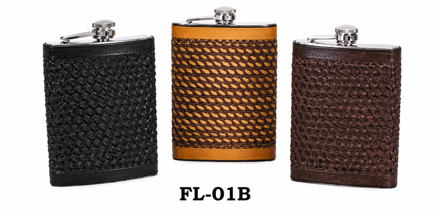 Austin Accent Flash Basket Weave Leather - FL-01B