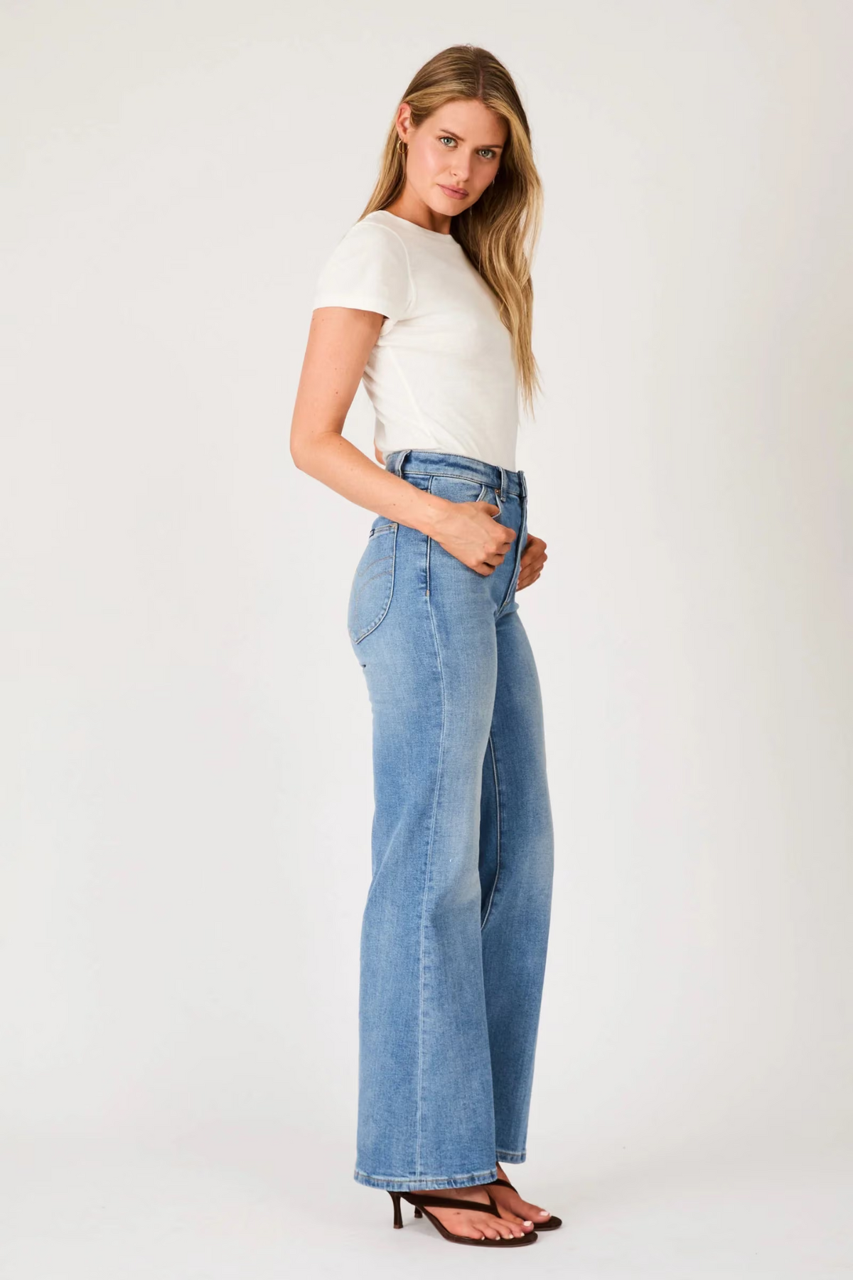 Rolla's Eastcoast Flare Jeans - Rosebowl
