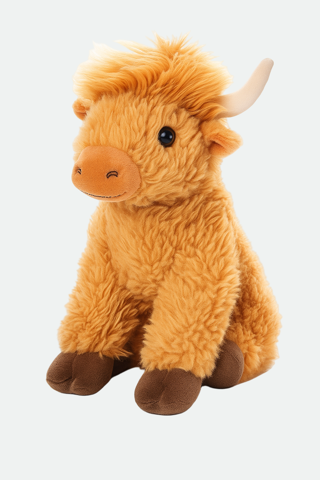 The Petting Zoo HighLand Cow Blonde 12" (28cm)