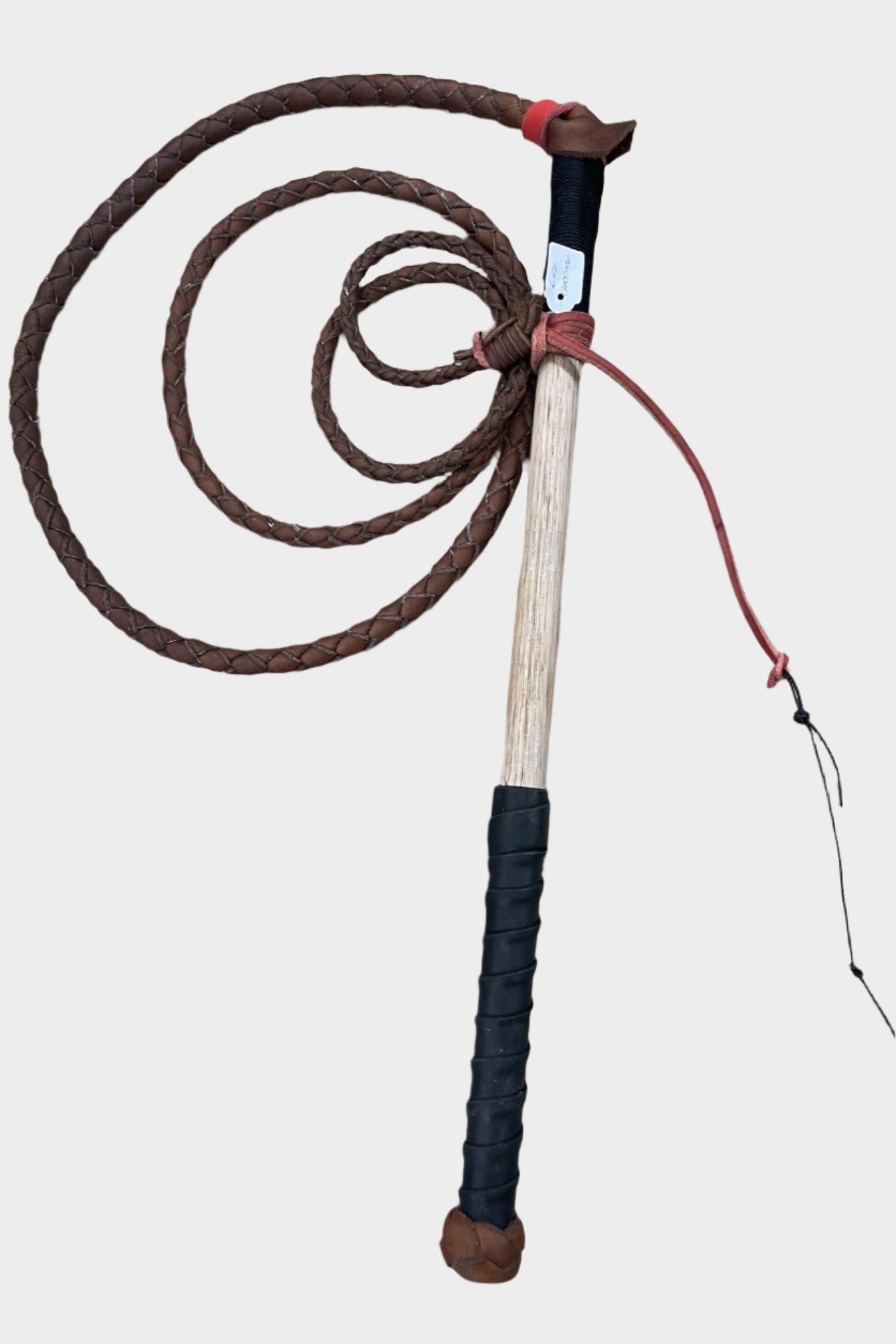 Chrome Hide Stock Whip