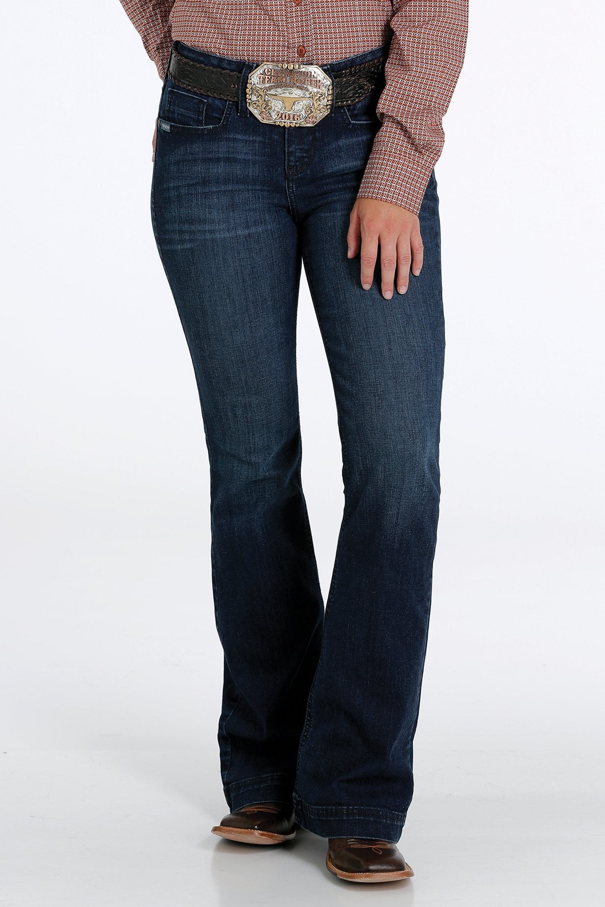 Cinch Women's Slim 5-Pocket Lynden Trouser - Moonlight Wash