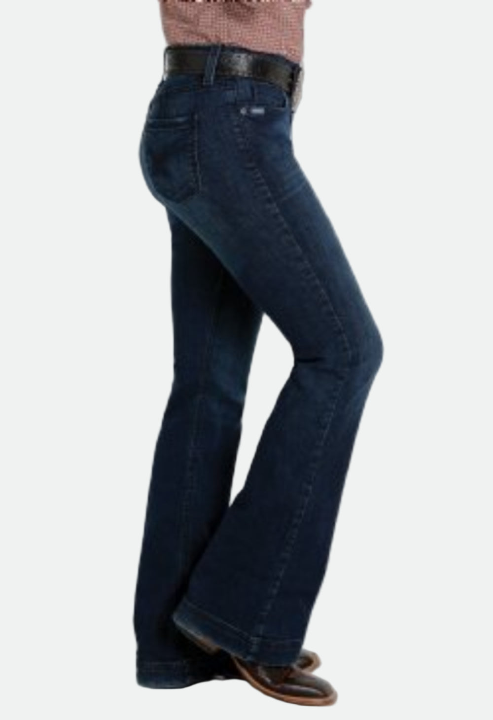 Cinch Women's Slim 5-Pocket Lynden Trouser - Moonlight Wash