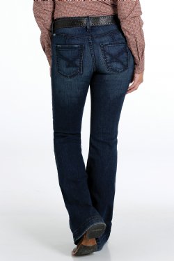 Cinch Women's Slim 5-Pocket Lynden Trouser - Moonlight Wash