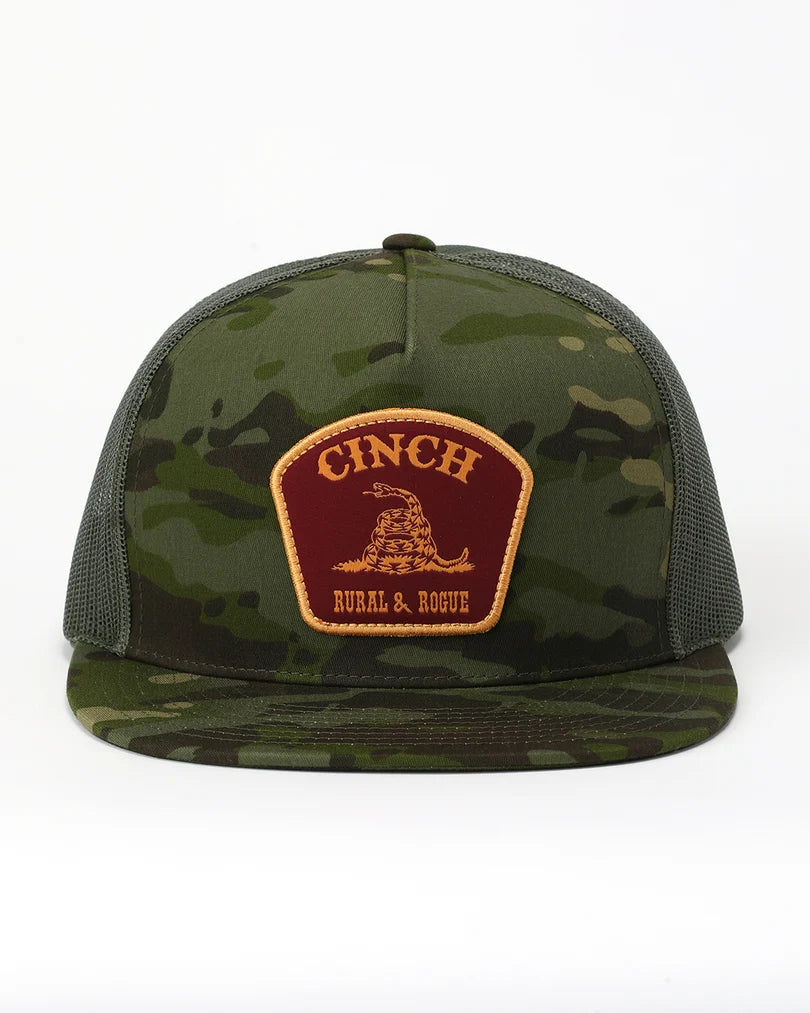 Cinch Men's Olive Trucker Cap MCC0600619