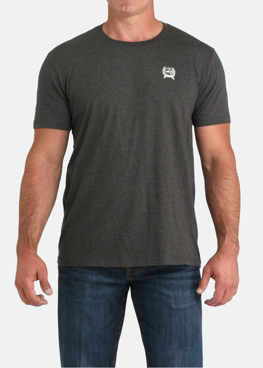 Cinch Men's Charcoal Grey American Denim T-Shirt