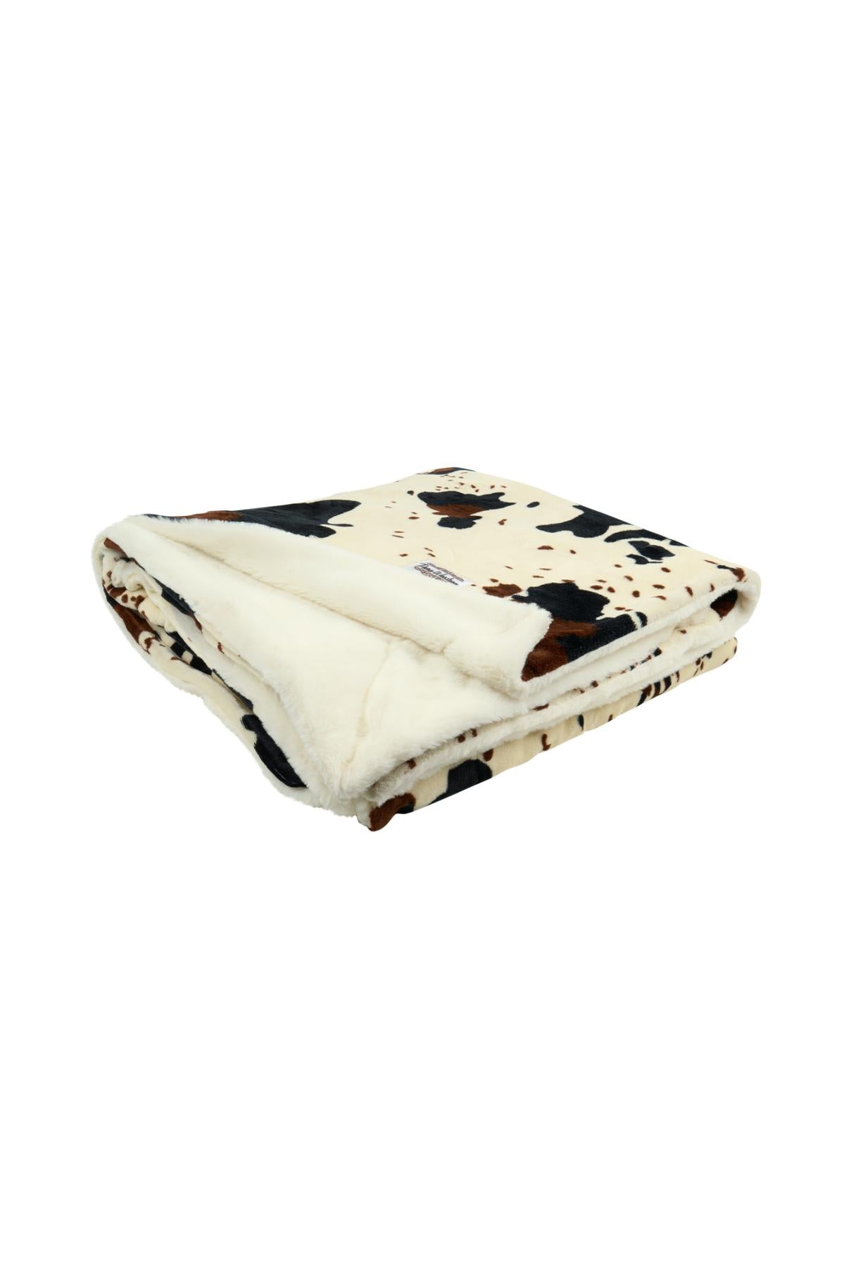 Pure Western Cow Print Snuggle Blanket - COW PATTERN