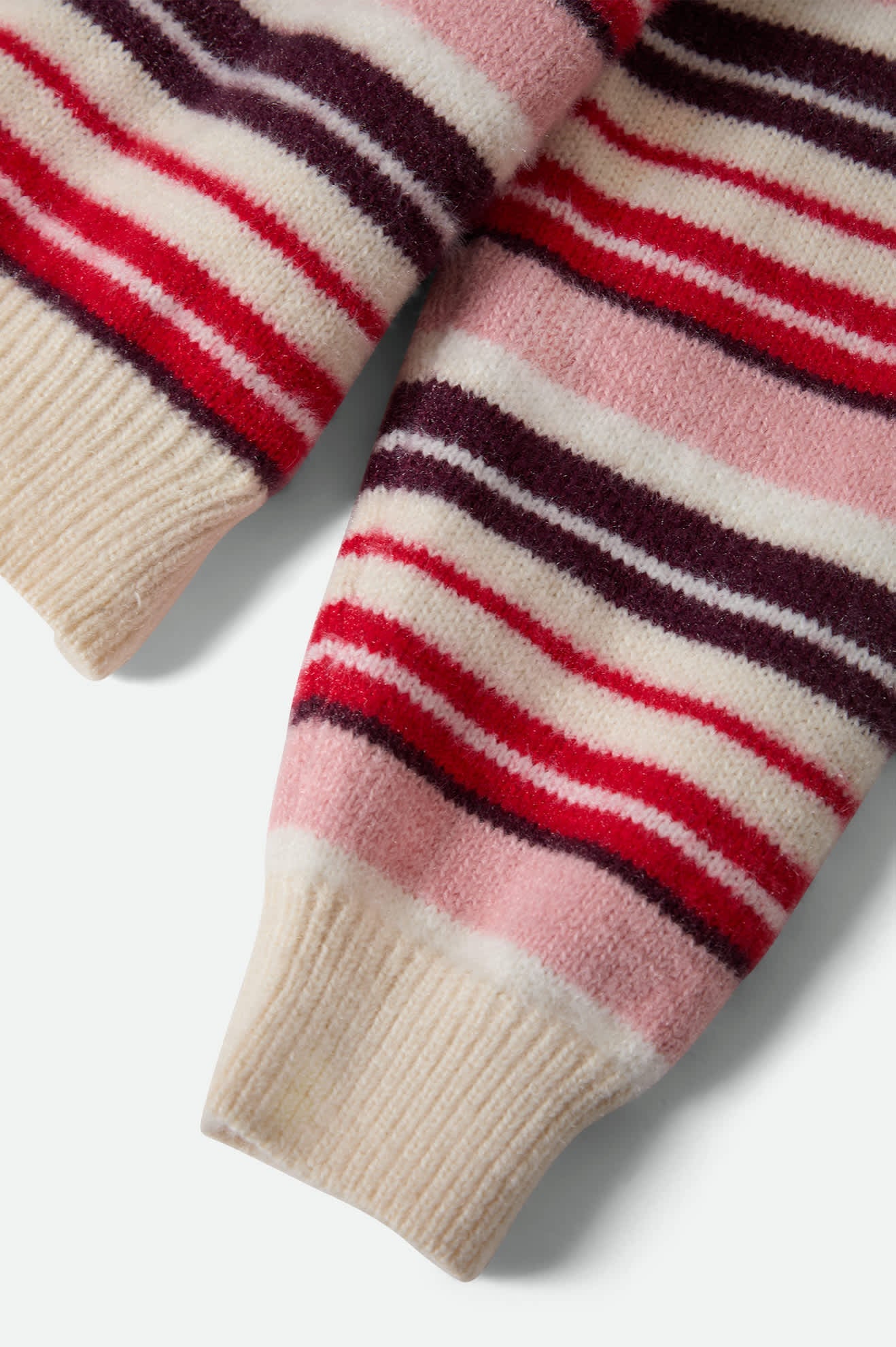 Brixton Women's Cozy Crew Sweater - Multi Stripe