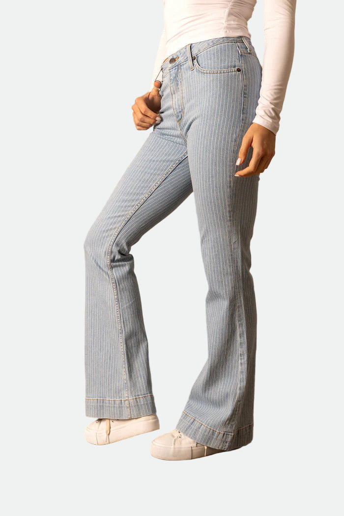 Kimes Ranch Women's Crystal Jean - Striped Denim