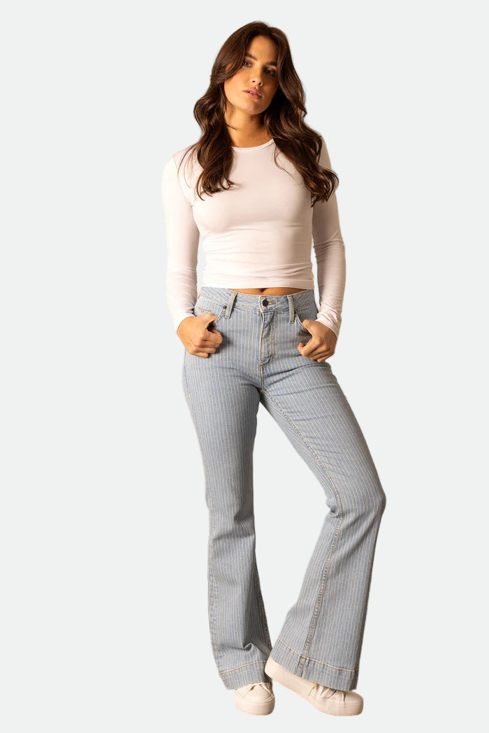 Kimes Ranch Women's Crystal Jean - Striped Denim